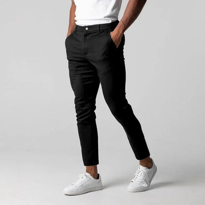 Premium Slim Pants with Elongated Effect