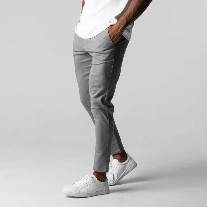 Premium Slim Pants with Elongated Effect