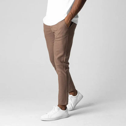 Premium Slim Pants with Elongated Effect