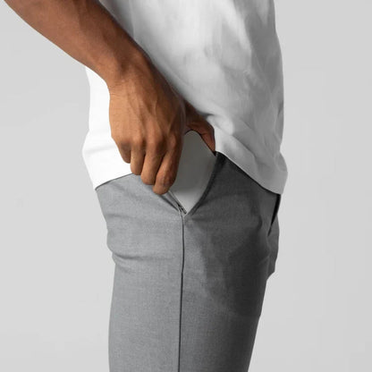 Premium Slim Pants with Elongated Effect