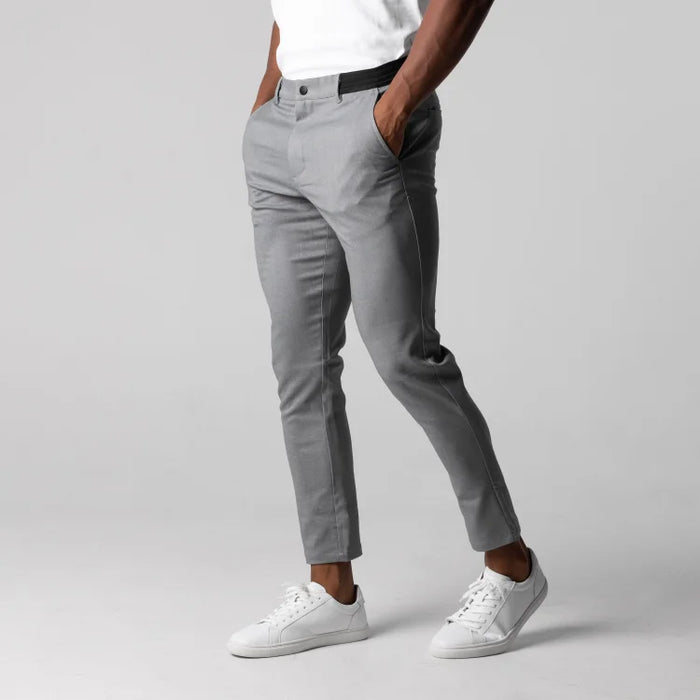 Premium Slim Pants with Elongated Effect