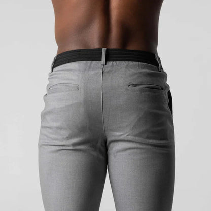 Premium Slim Pants with Elongated Effect