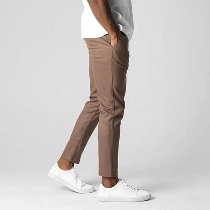 Premium Slim Pants with Elongated Effect